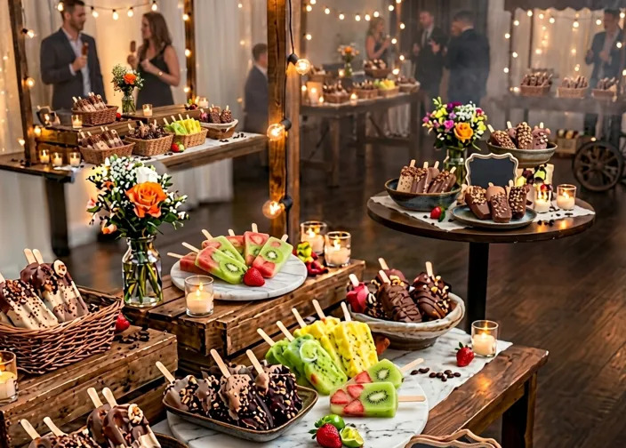 Variety of Wedding Dessert Flavors 